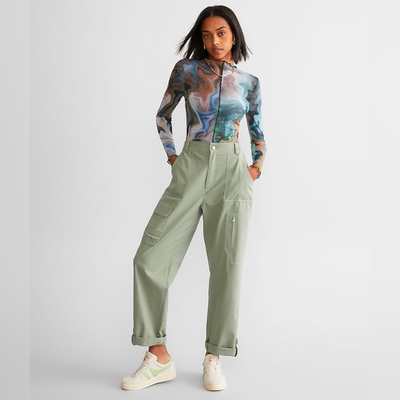 GILDED INTENT‎ | Sheer Marble Mesh Top | Size Medium - Picture 6 of 16